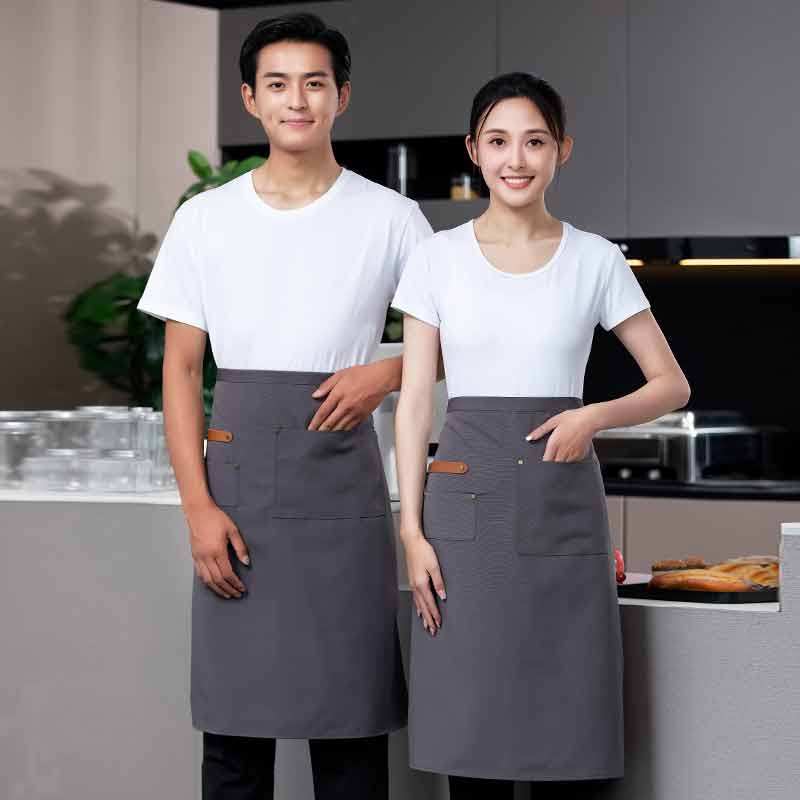 Large chef uniform work clothes tie apron H02-22801 large apron