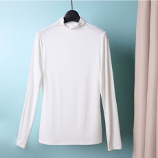 Modal soft high collar bottoming shirt DR1-9989
