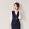 Cross Y-neck fashion professional vest 173-238 women vest