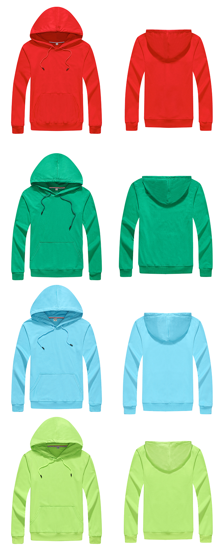 250g pure cotton terry hooded sweatshirt universal GJ24-706