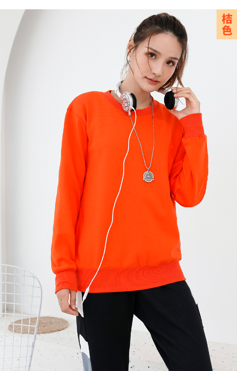 280g large terry round neck sweatshirt general style YZ03-S02