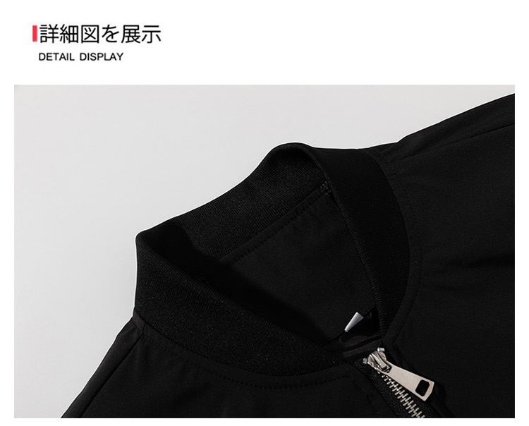 Fashion brand stand collar zipper sweatshirt I02-J21