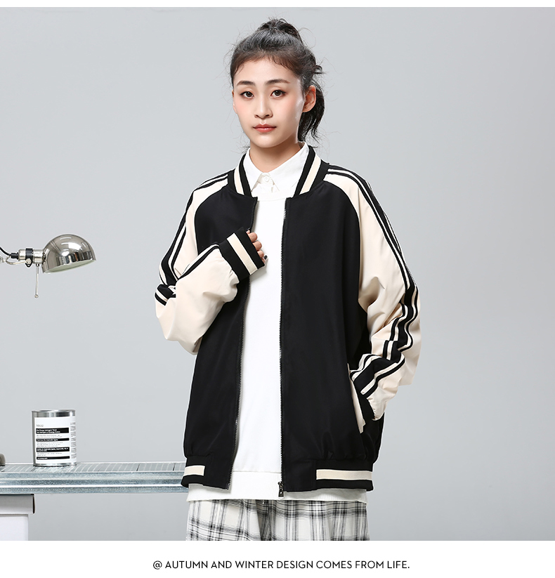 Couple jacket loose fashion brand men and women baseball jacket KA2-ALG-JK1184