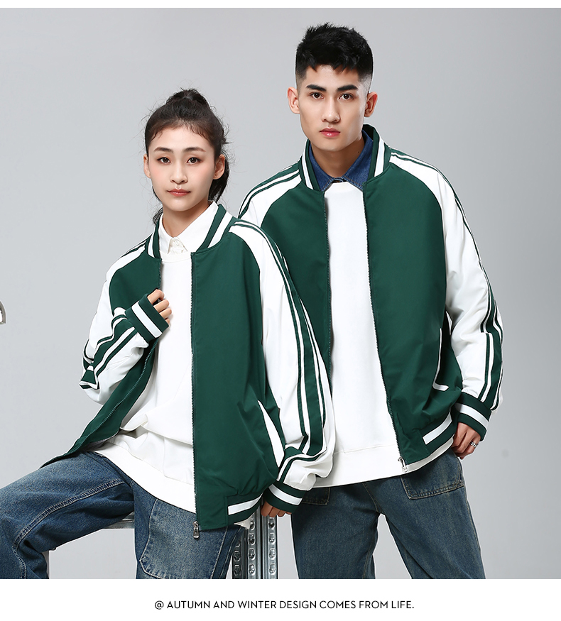 Couple jacket loose fashion brand men and women baseball jacket KA2-ALG-JK1184