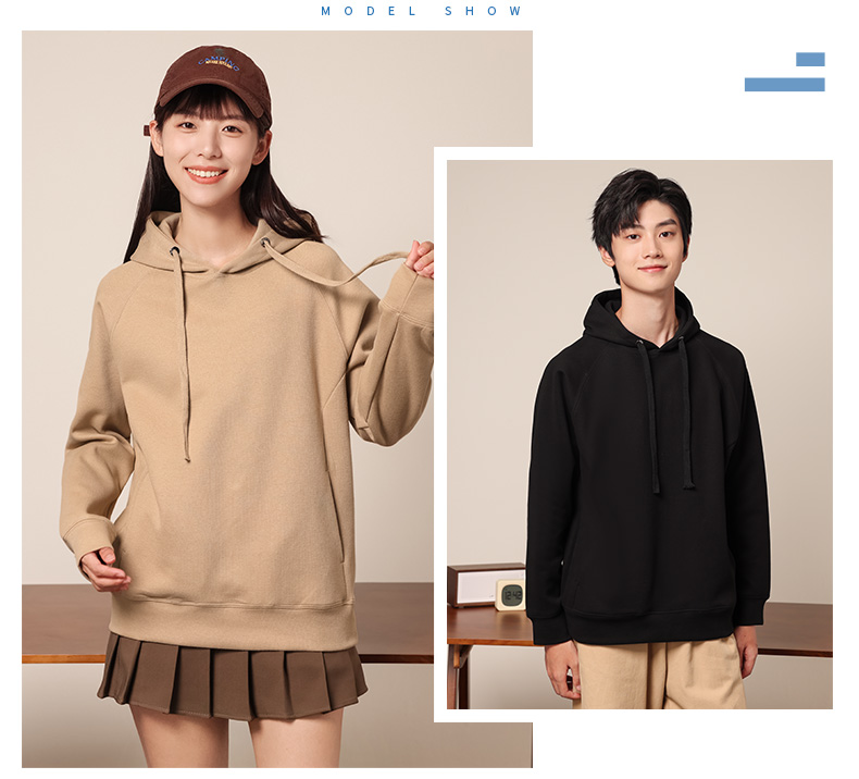 Skin-friendly and comfortable new oxygen cotton hooded pullover sweatshirt GT3-8802