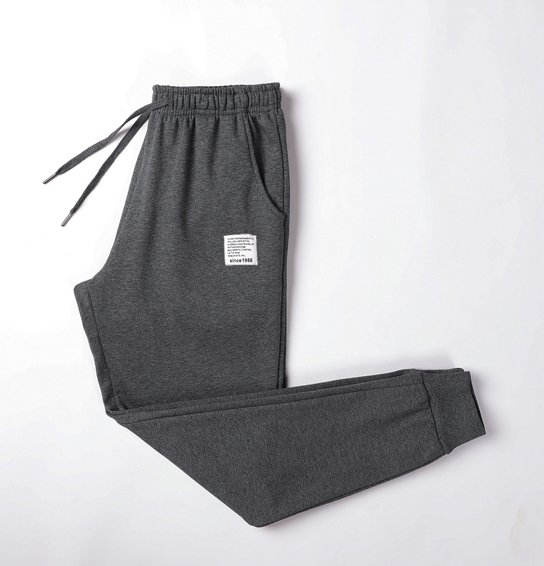 Pure cotton plus fleece warm trousers KX1-922