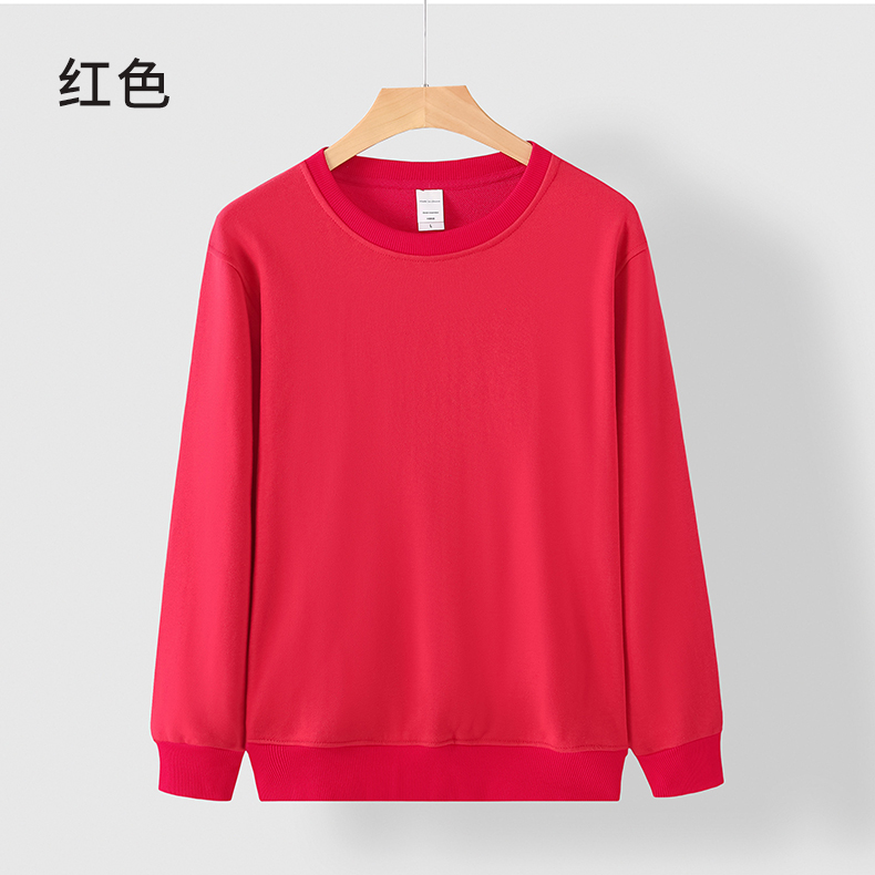 300g silver fox velvet round neck sweatshirt Z10-YL01