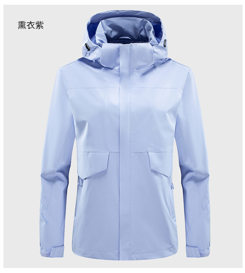 Couples outdoor warm windproof single-layer thin windbreaker for men and women KG2-1890