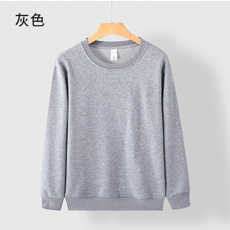 300g silver fox velvet round neck sweatshirt Z10-YL01