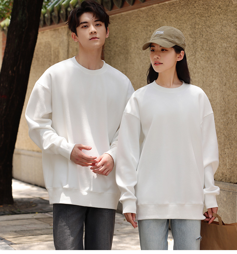 Autumn and winter fur round neck long sleeve sweatshirt couple style S02-MY01