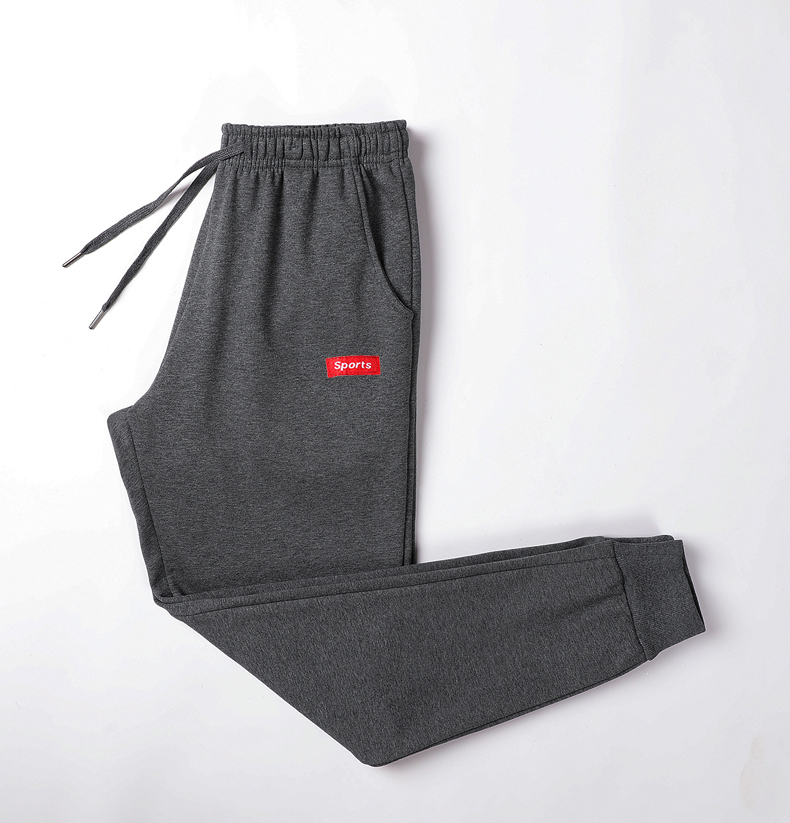 Pure cotton plus fleece warm trousers KX1-921