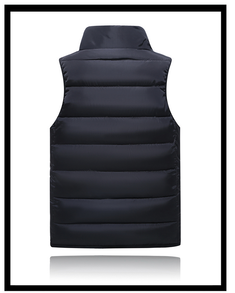 Casual warm down vest H04-611