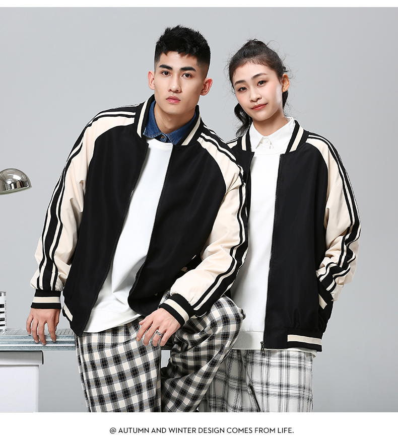 Couple jacket loose fashion brand men and women baseball jacket KA2-ALG-JK1184