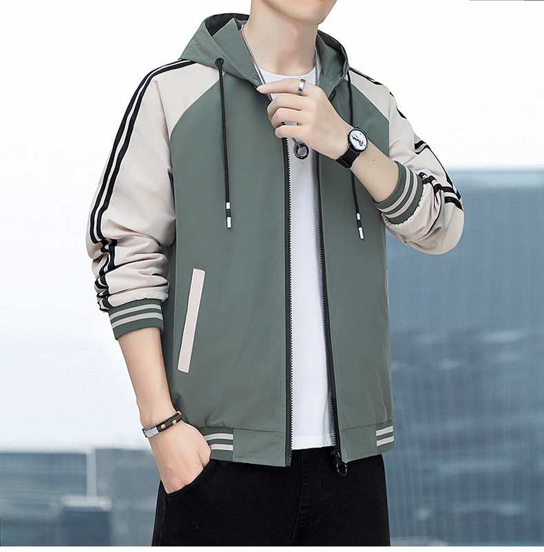 Hooded baseball jacket KA2-SBD-2301