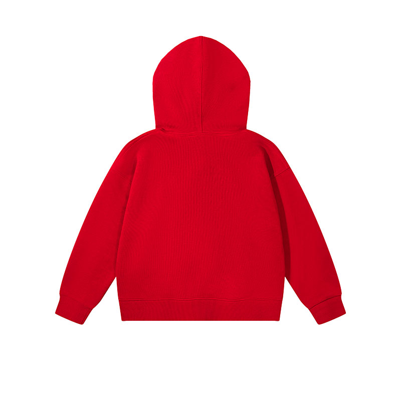 320G Drop Shoulder Double Hood Pullover Children Sweatshirt GT4-D21-1 Children