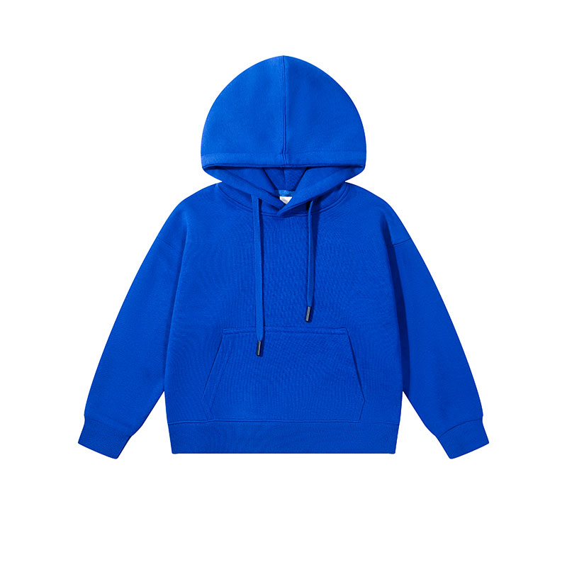 320G Drop Shoulder Double Hood Pullover Children Sweatshirt GT4-D21-1 Children