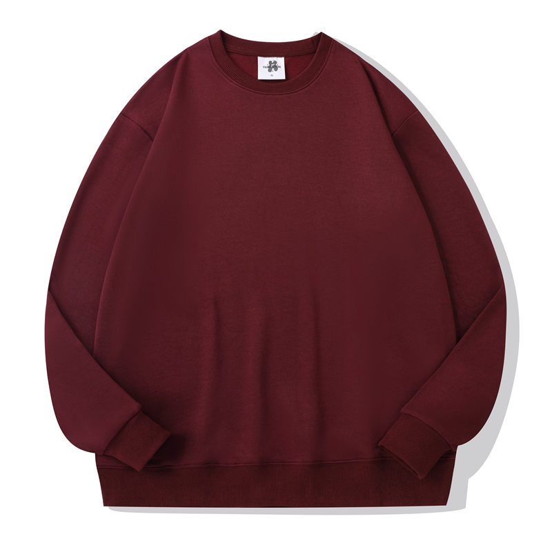 300g imitation cotton round neck pullover sweatshirt H16-U66