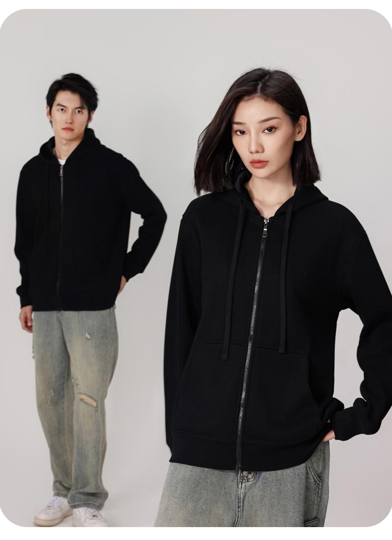 420g casual starry sky zipper sweatshirt GT3-239