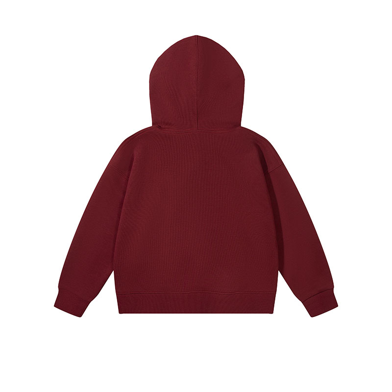 320G Drop Shoulder Double Hood Pullover Children Sweatshirt GT4-D21-1 Children