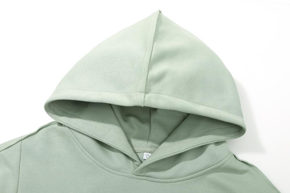 380g Mison retro trendy cotton hooded sweatshirt GJ9-C08