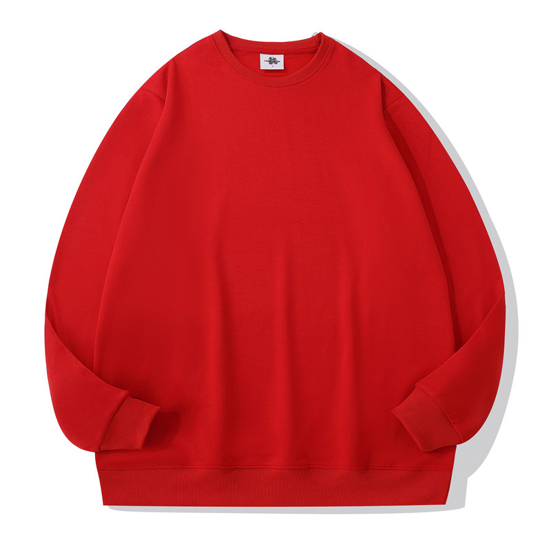 300g imitation cotton round neck pullover sweatshirt H16-U66