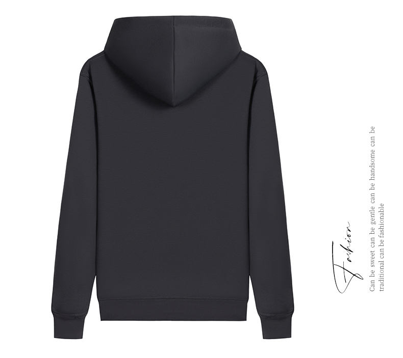 660g casual all-match thick velvet hooded pullover sweatshirt W01-A717