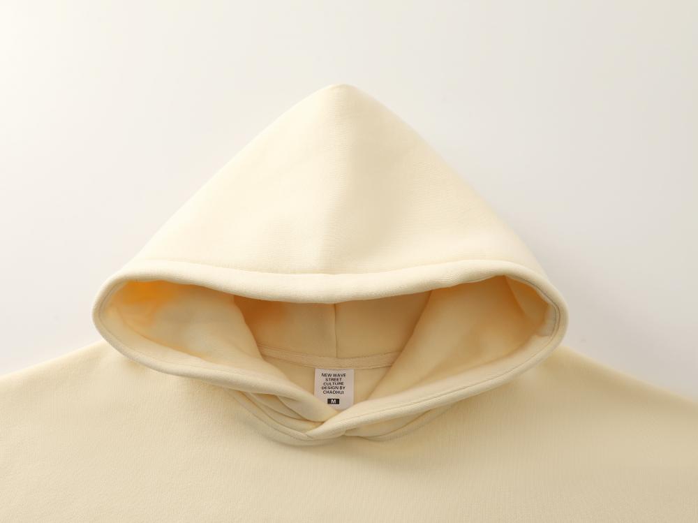 350g heat storage, warm and comfortable cold-resistant flame fleece hooded sweatshirt GT4-D34