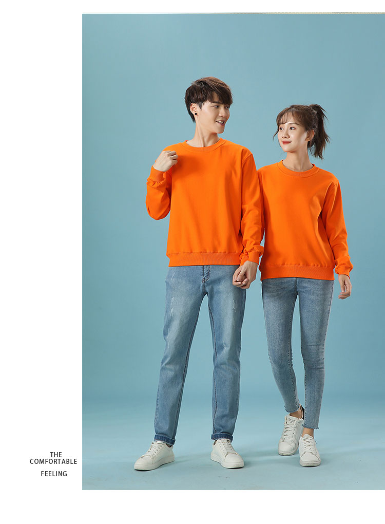 340g Terry round neck sweatshirt general style YZ02-111