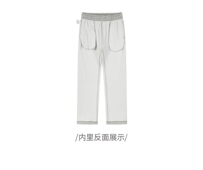 330g heavyweight polar fleece casual sweatpants D13-95255