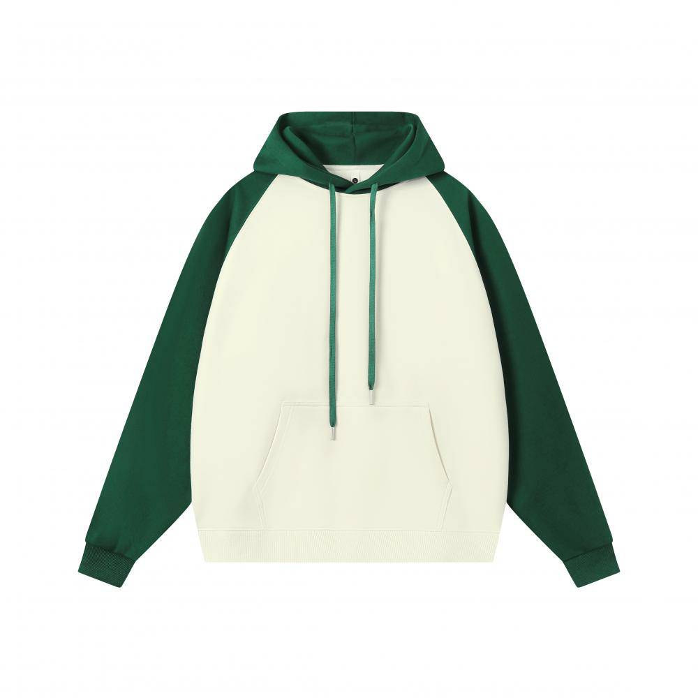 360g composite pure cotton color matching hooded sweatshirt hoodie couple style GJ9-Z02