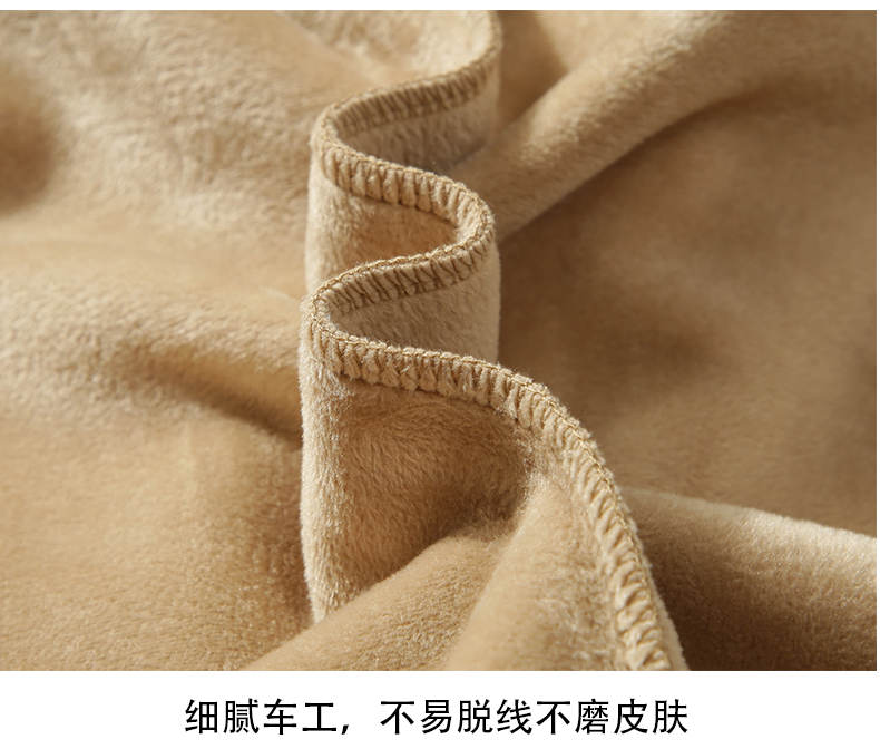 Autumn and winter plus velvet thickened solid color round neck pullover sweater A02-S3701