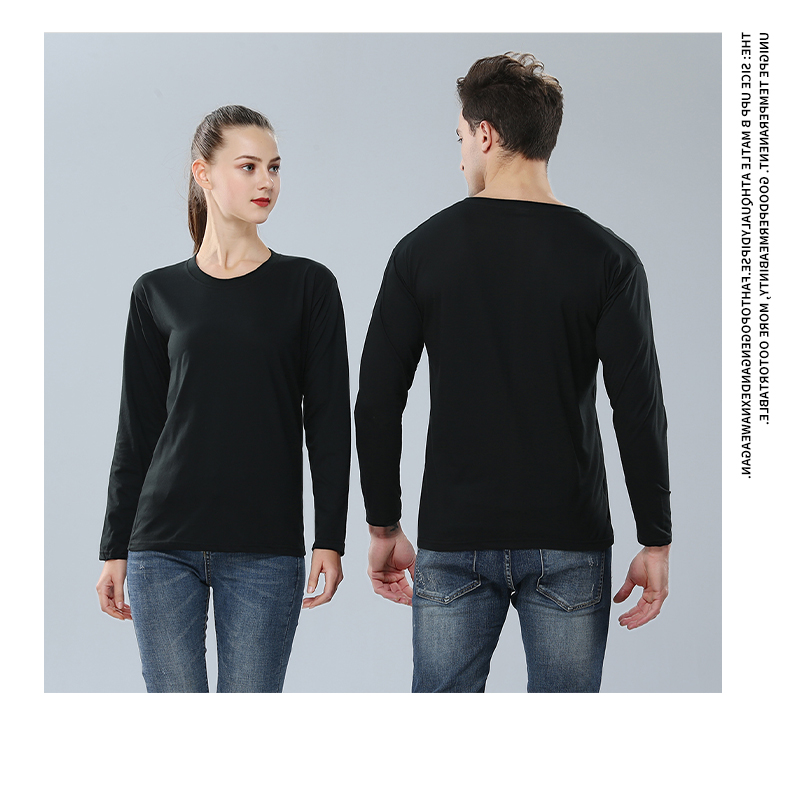 200g polyester cotton round neck sweatshirt universal style YZ03-9288