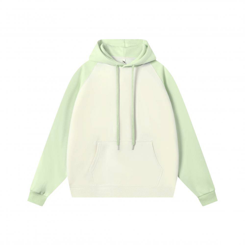 360g composite pure cotton color matching hooded sweatshirt hoodie couple style GJ9-Z02