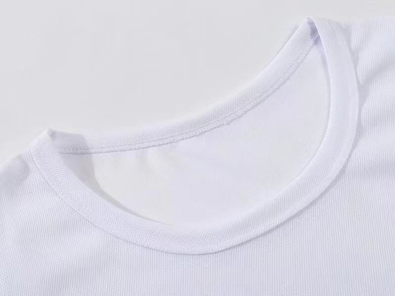 140g sports quick-drying small eyelet round neck short sleeves L16-1002