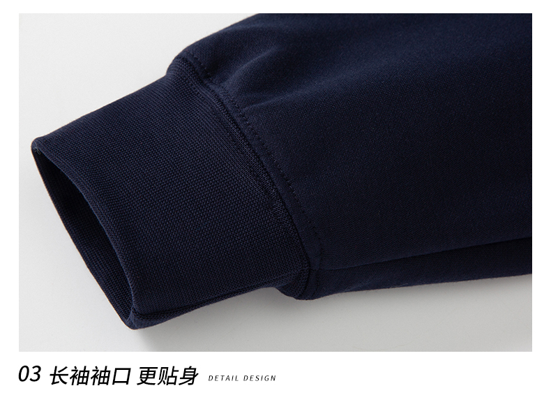 660g autumn and winter thickened stand collar zipper sweatshirt W01-A718