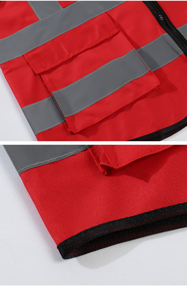 200g multi-pocket reflective vest H04-613 (no individual packaging)