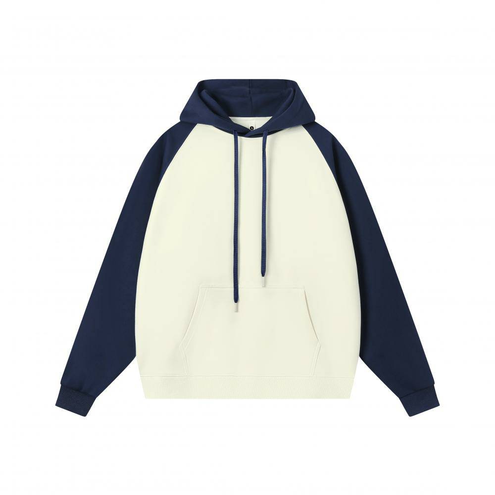 360g composite pure cotton color matching hooded sweatshirt hoodie couple style GJ9-Z02