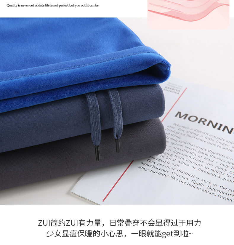 420g Chinese cotton drop shoulder hooded fleece sweatshirt GJ47-702