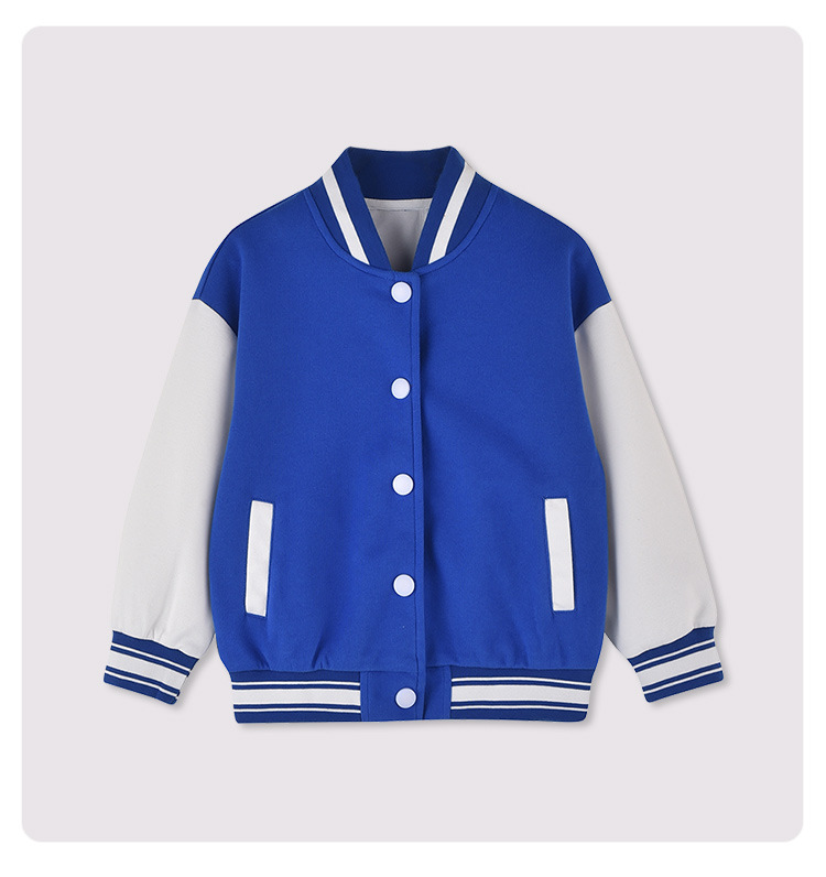 Korean autumn clothing small and medium children loose baseball jacket D31-baseball jacket