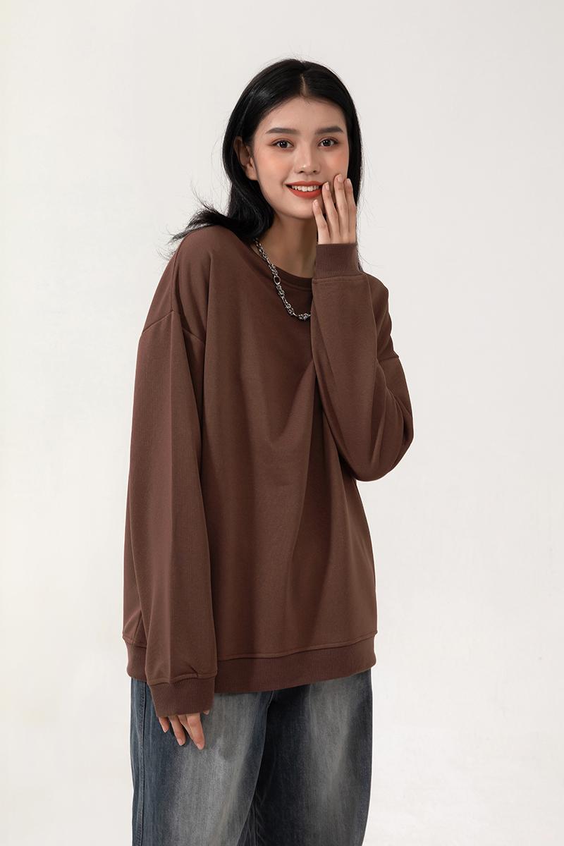 Carbon cotton round neck sweatshirt GT5-2022