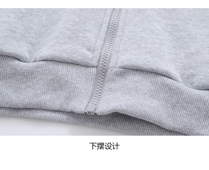 Thin zipper cardigan hooded sweater jacket universal style KA2-WY8865 thin