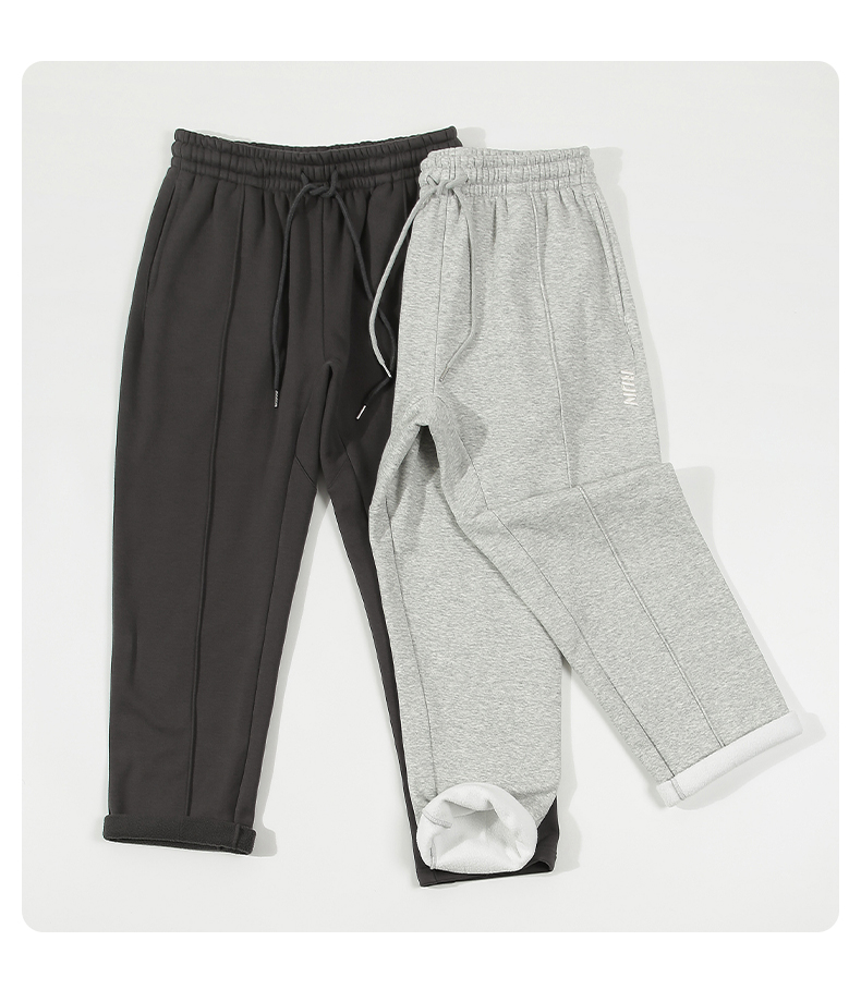 330g heavyweight polar fleece casual sweatpants D13-95255