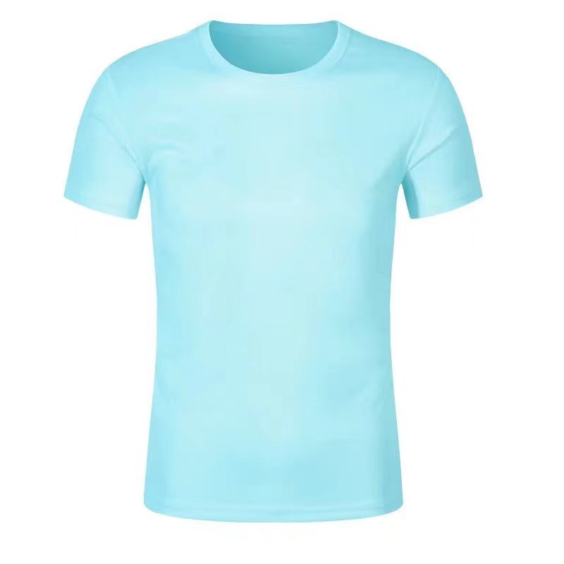 140g sports quick-drying small eyelet round neck short sleeves L16-1002