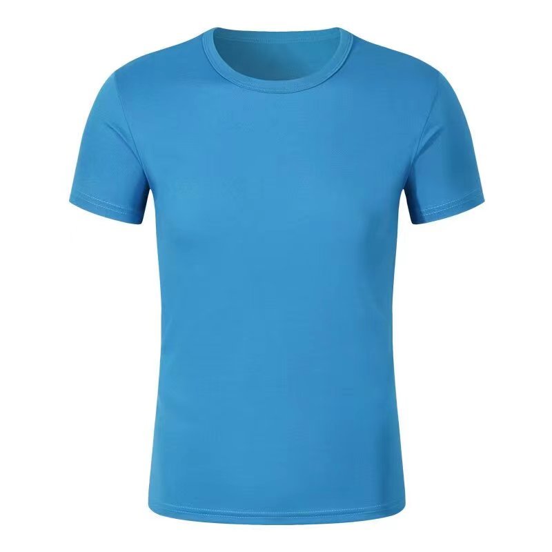 140g sports quick-drying small eyelet round neck short sleeves L16-1002