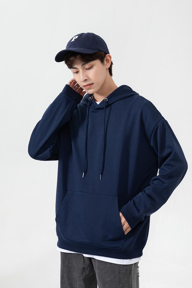 Carbon cotton pullover hooded casual sweatshirt GT5-2023