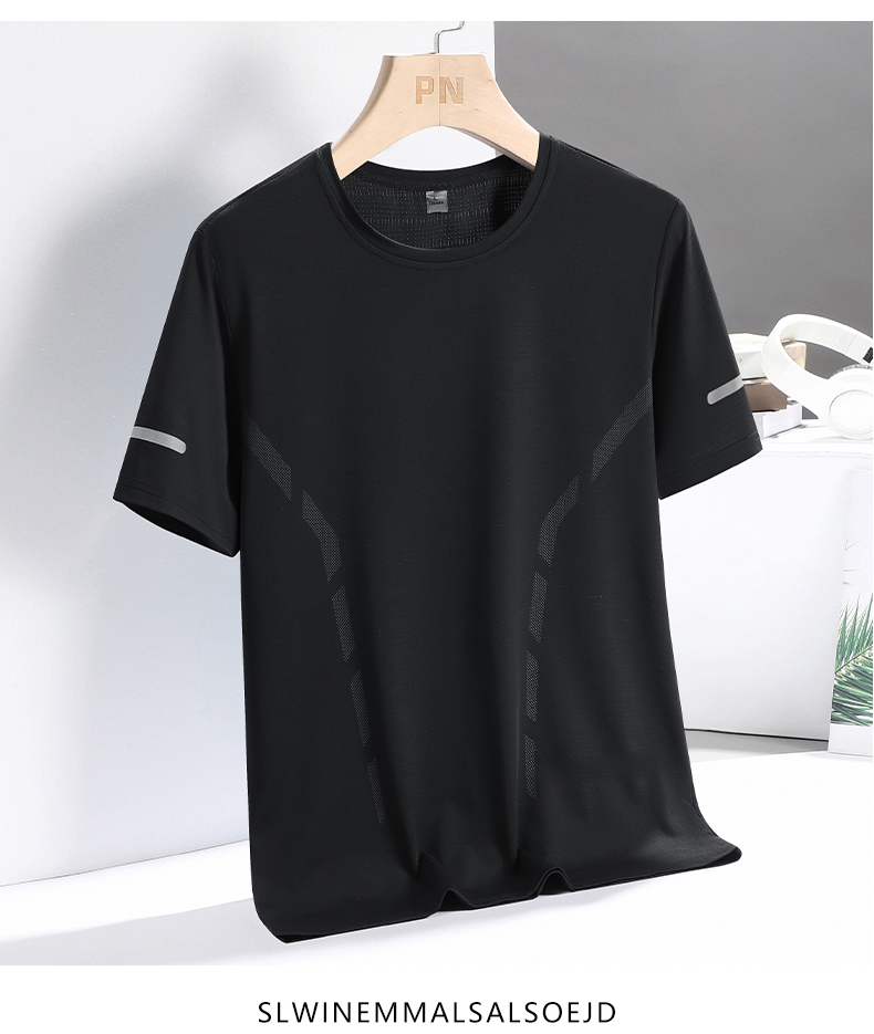 Cool breathable and comfortable round neck short sleeve KX1-322