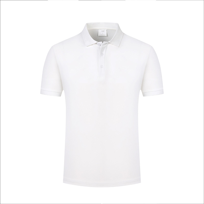 200g mercerized cotton spandex short-sleeved lapel polo shirt L18-8088