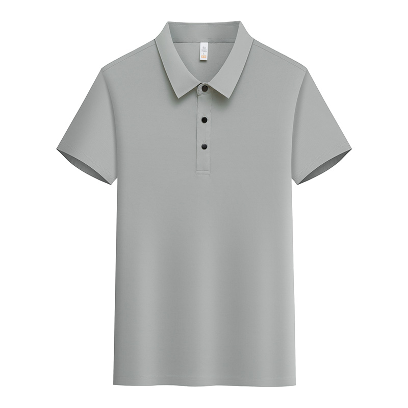 Fashionable cool dynamic pique short-sleeved lapel polo shirt W01-8811