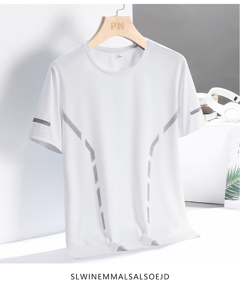 Cool breathable and comfortable round neck short sleeve KX1-322