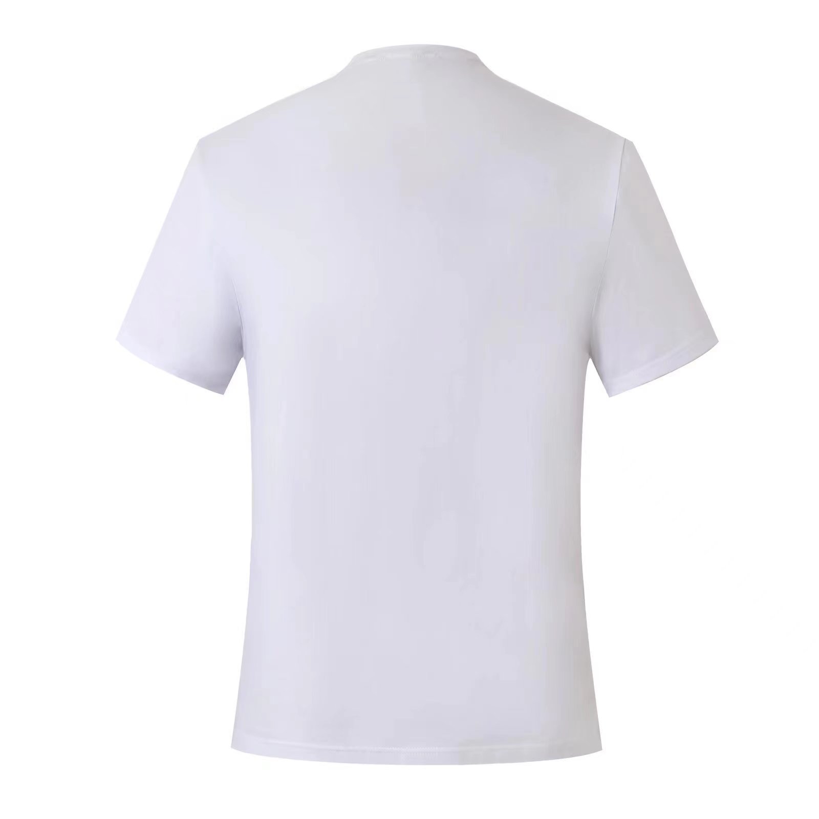 200g 40 ice porcelain double-sided mercerized cotton quantum chip round neck short sleeves L16-1111